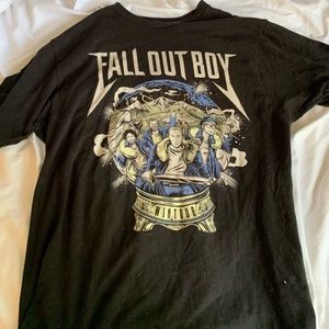 fall out boy wintour t-shirt -medium